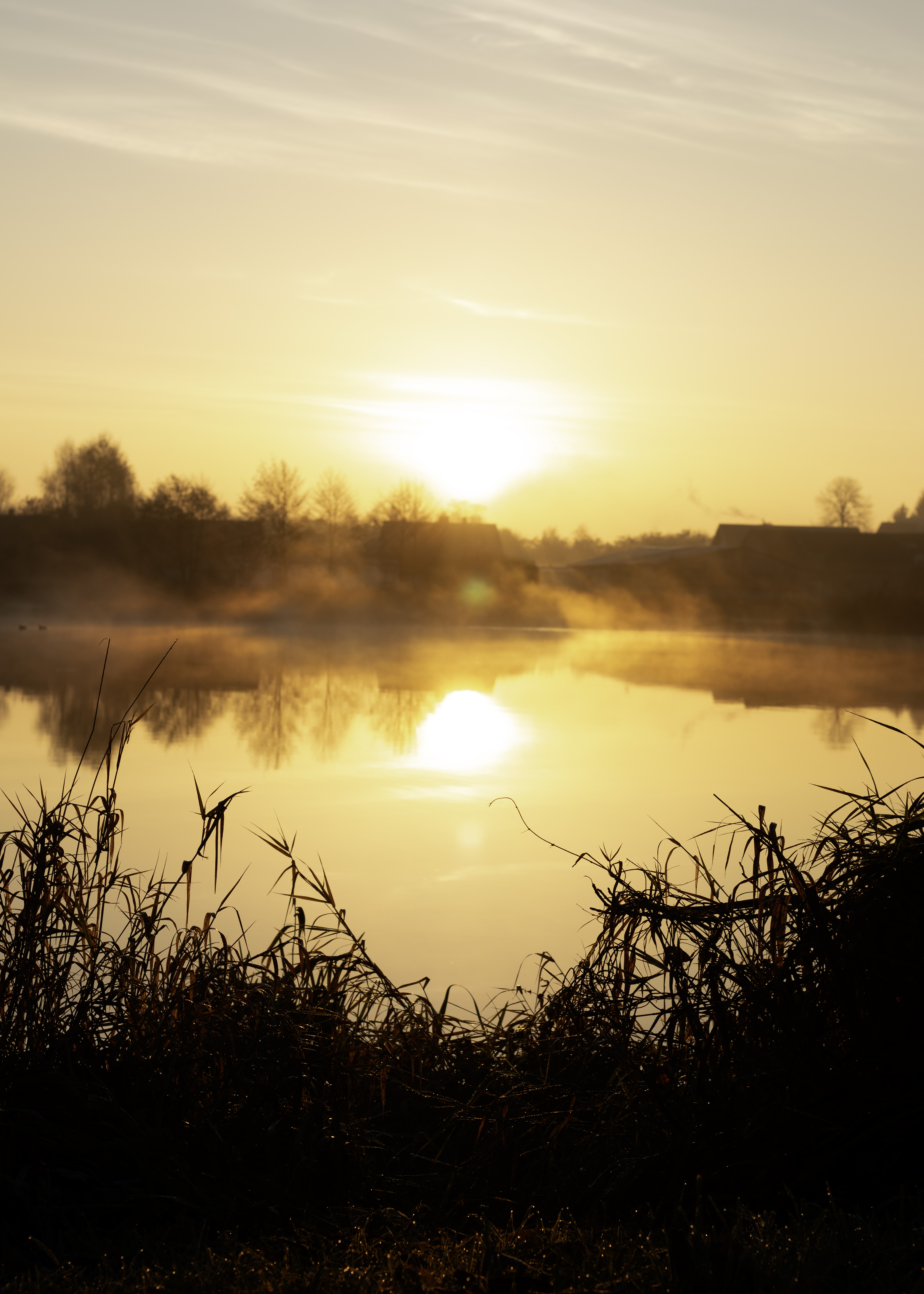 Zimowy wschód słońca 1