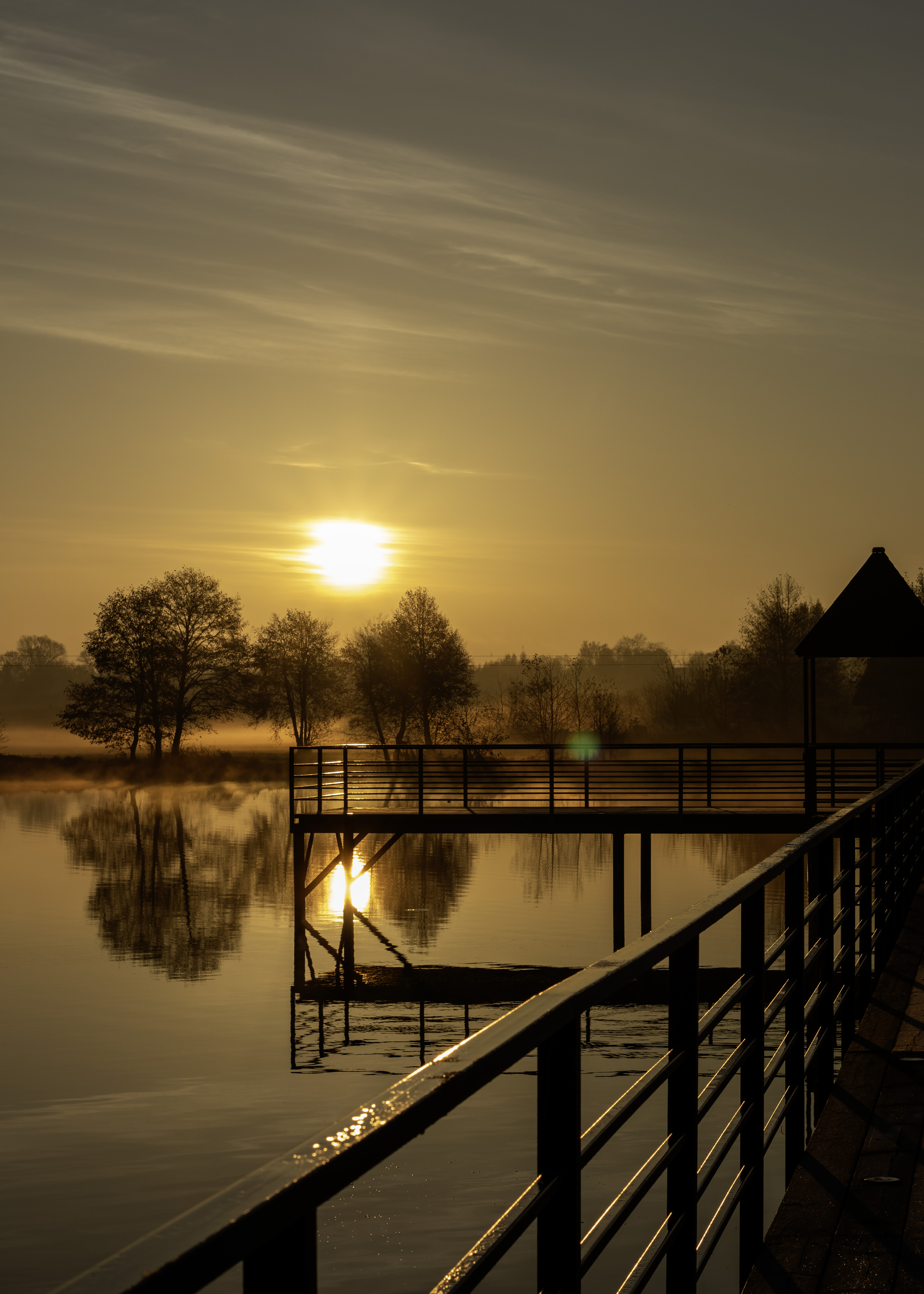 Zimowy wschód słońca 2